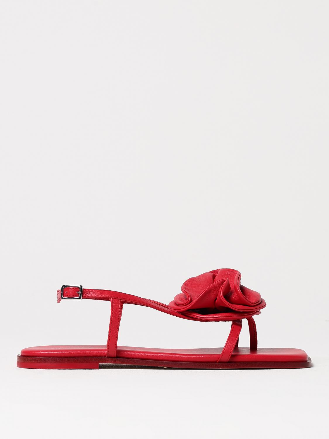 VIC MATIE FLAT SANDALS VIC MATIÉ WOMAN COLOR RED 424215014