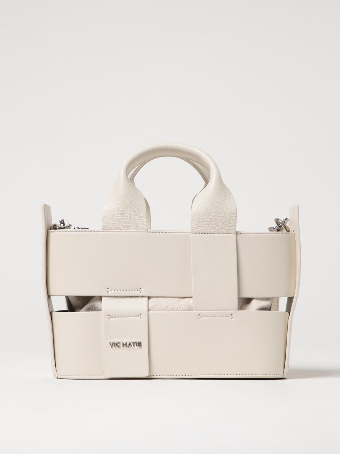 VIC MATIE HANDBAG VIC MATIÉ WOMAN COLOR WHITE 424226001