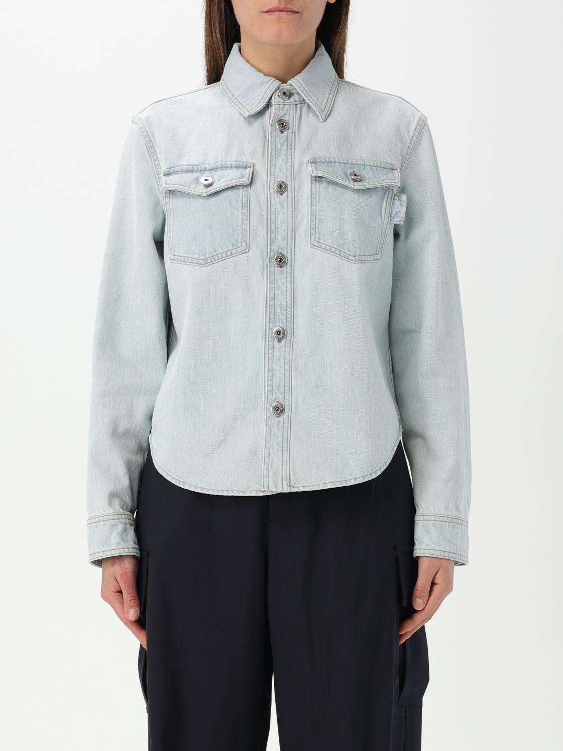 BOTTEGA VENETA Shirt Woman color Stone Washed