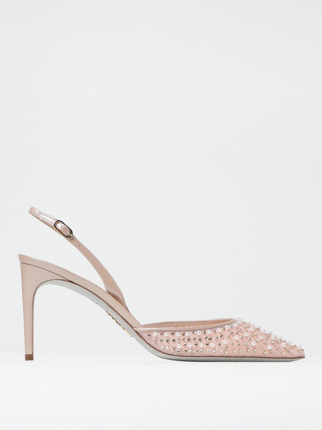 Pumps RENE CAOVILLA Woman color Blush Pink