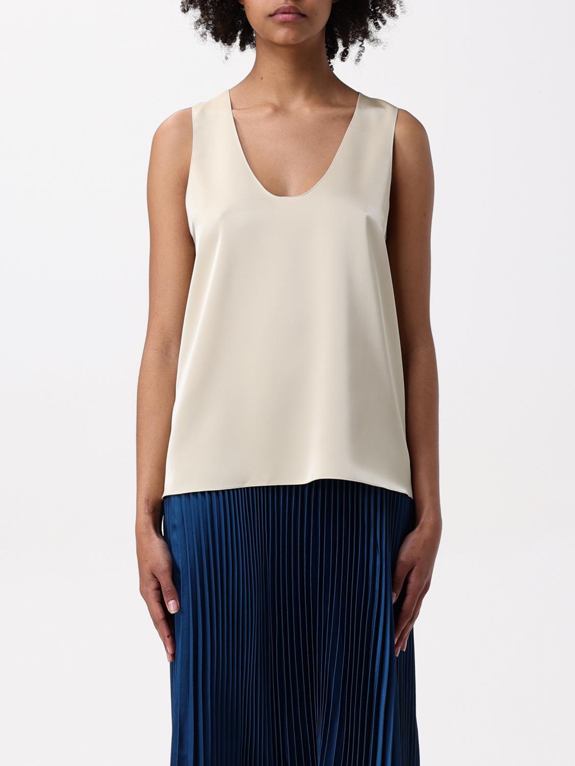 Patrizia Pepe Top Woman Color Gold In Gold