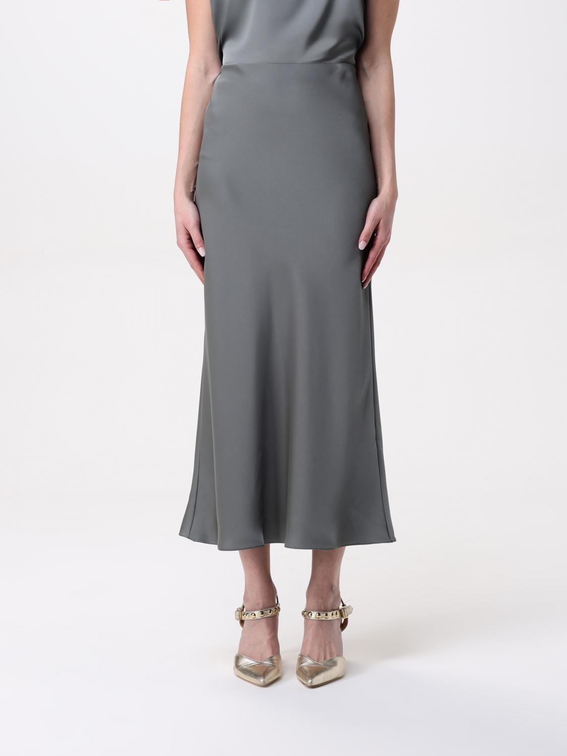 Patrizia Pepe Skirt  Woman Color Silver In Silver