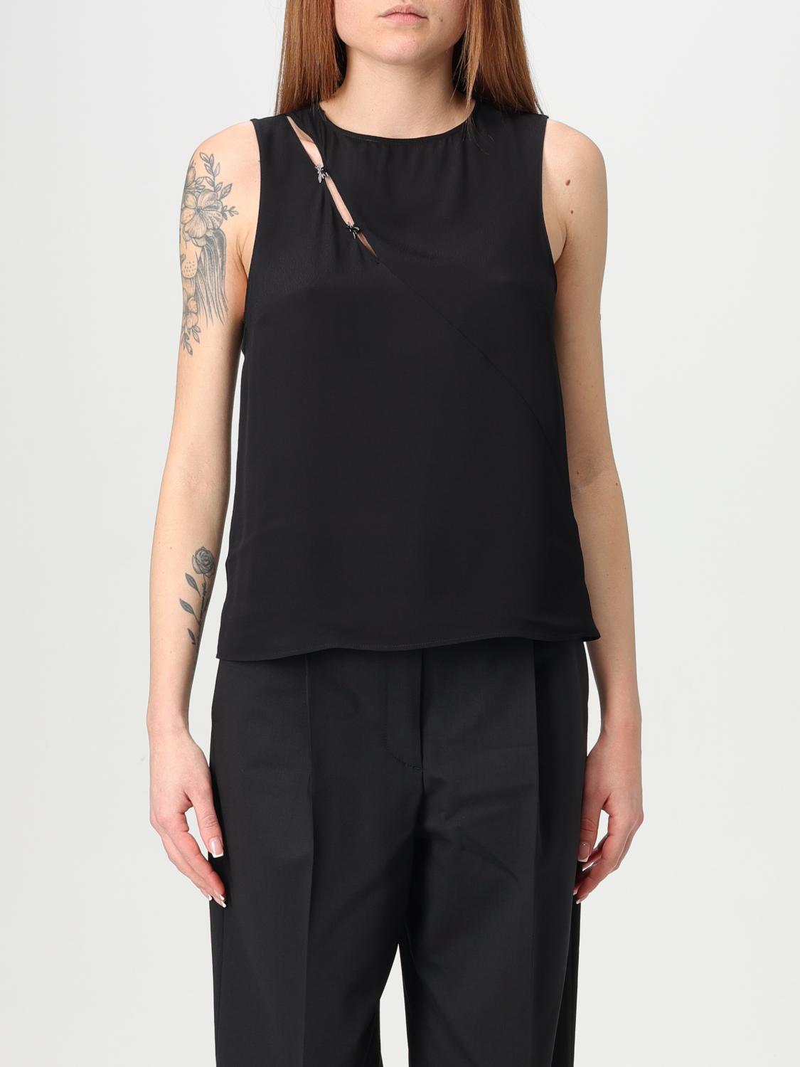 PATRIZIA PEPE TOP PATRIZIA PEPE WOMAN COLOR BLACK 424327002
