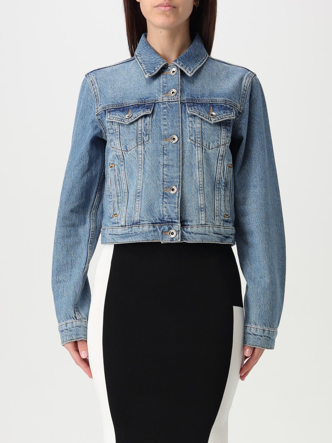 PATRIZIA PEPE JACKET PATRIZIA PEPE WOMAN COLOR DENIM 424328028