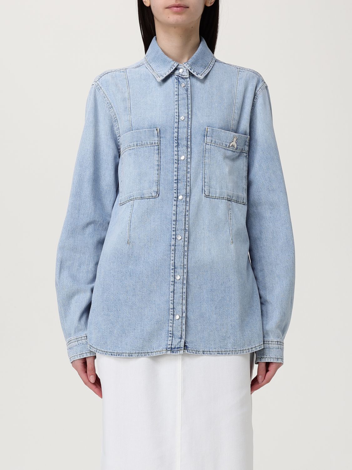 Patrizia Pepe Shirt  Woman Color Blue