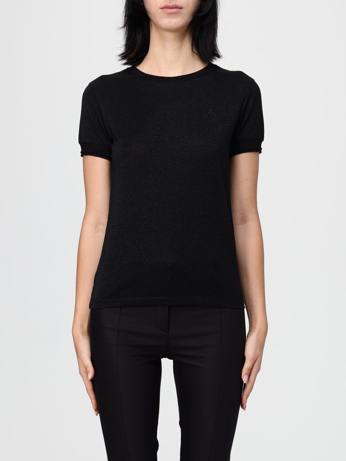Patrizia Pepe T-shirt  Woman Color Black 2 In Black