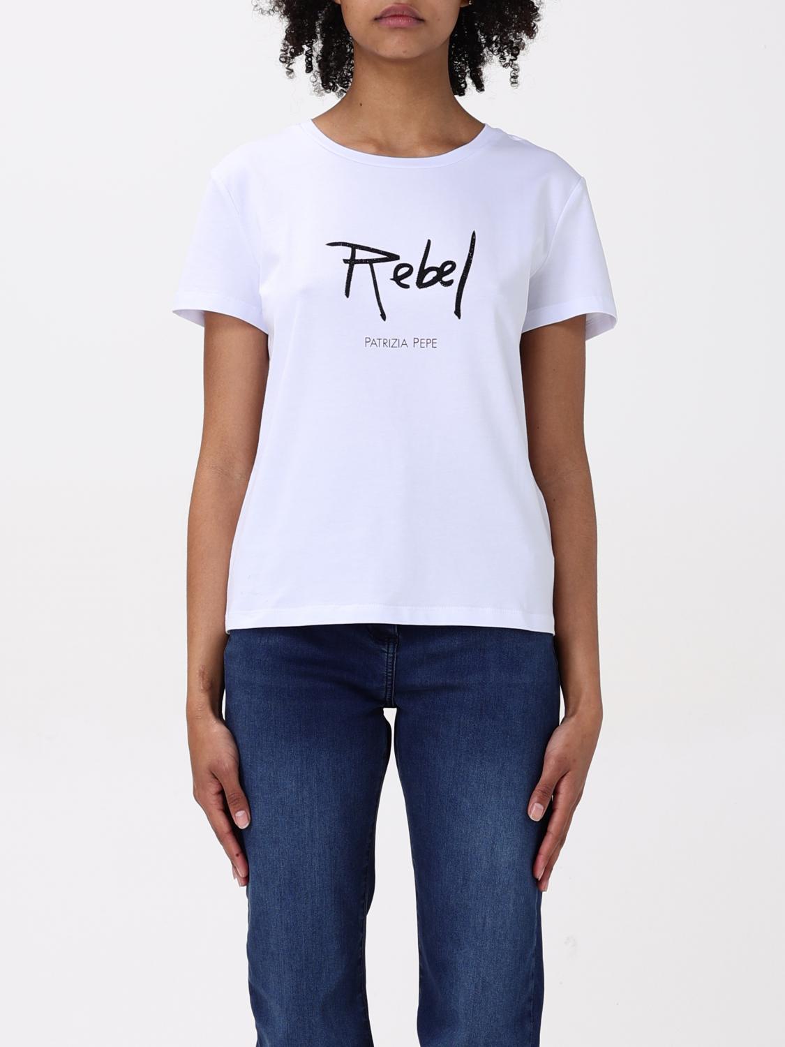 PATRIZIA PEPE T-SHIRT PATRIZIA PEPE WOMAN COLOR WHITE 424336001
