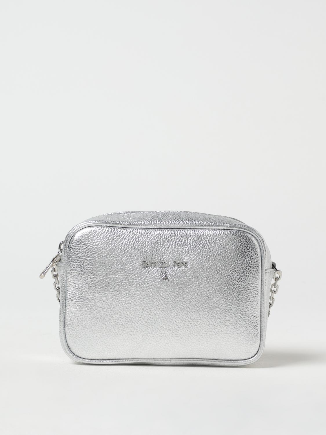 Patrizia Pepe Mini Bag Woman Color Silver In Silver