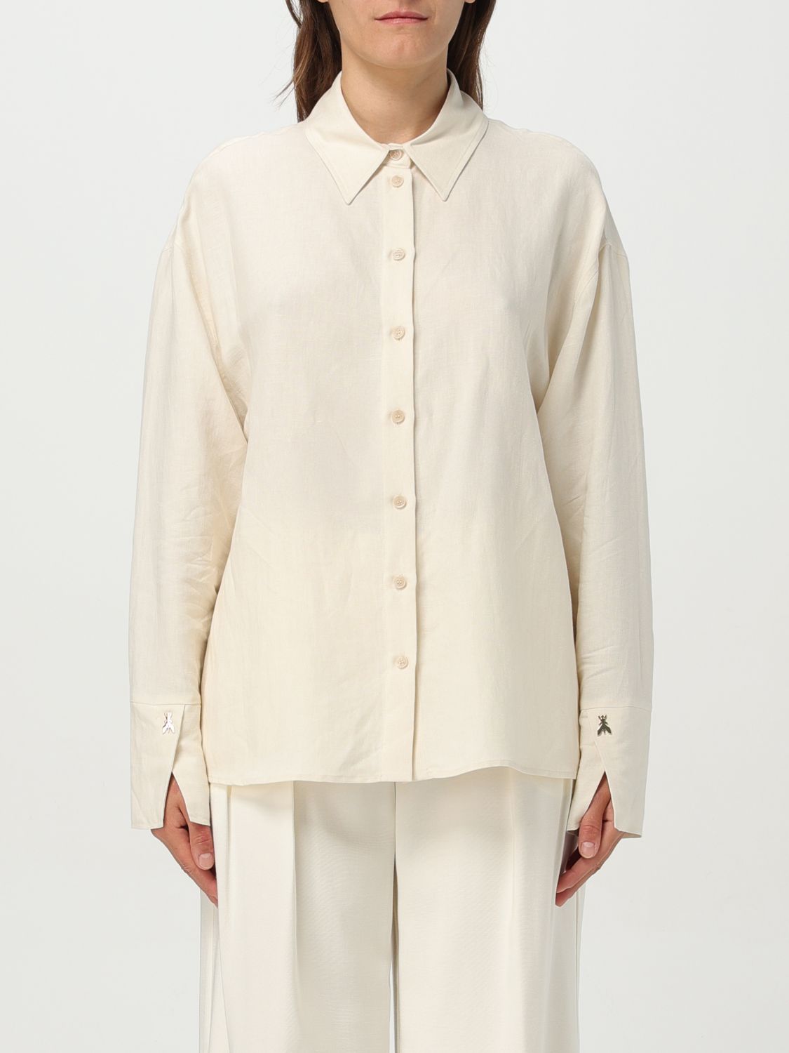 PATRIZIA PEPE SHIRT PATRIZIA PEPE WOMAN COLOR NATURAL 424392067