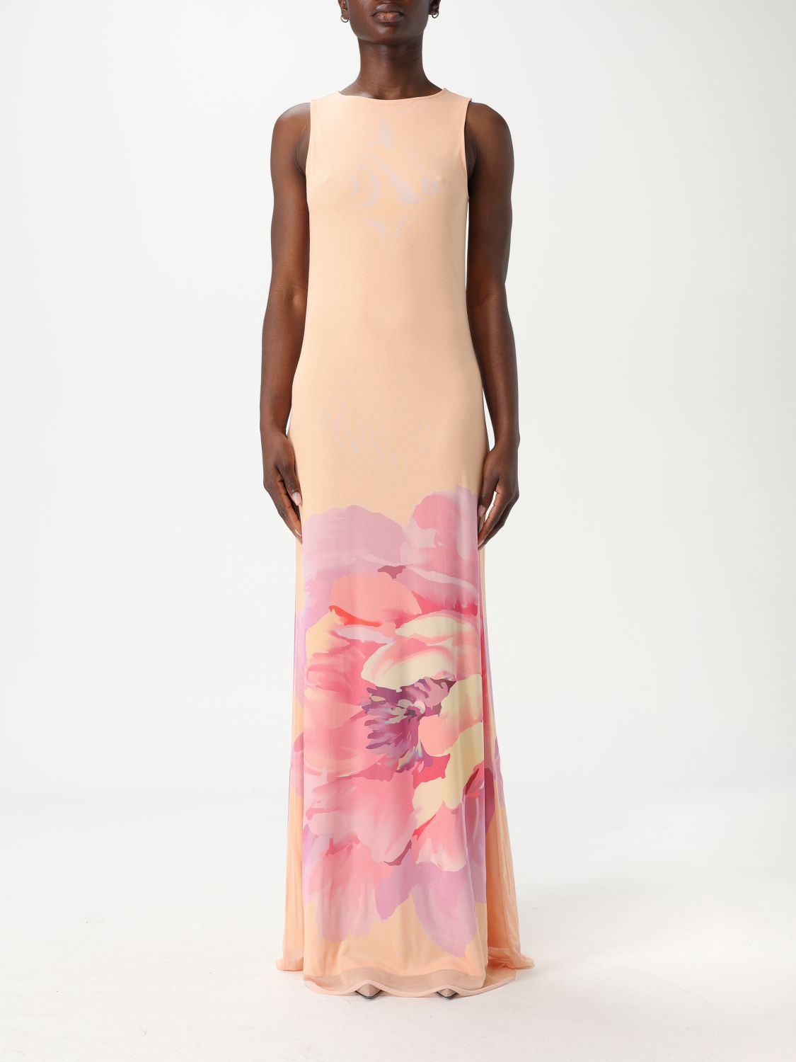 PATRIZIA PEPE DRESS PATRIZIA PEPE WOMAN COLOR PEACH 424396025