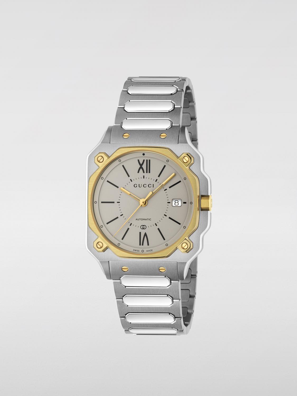 GUCCI Orologio Uomo colore Argento