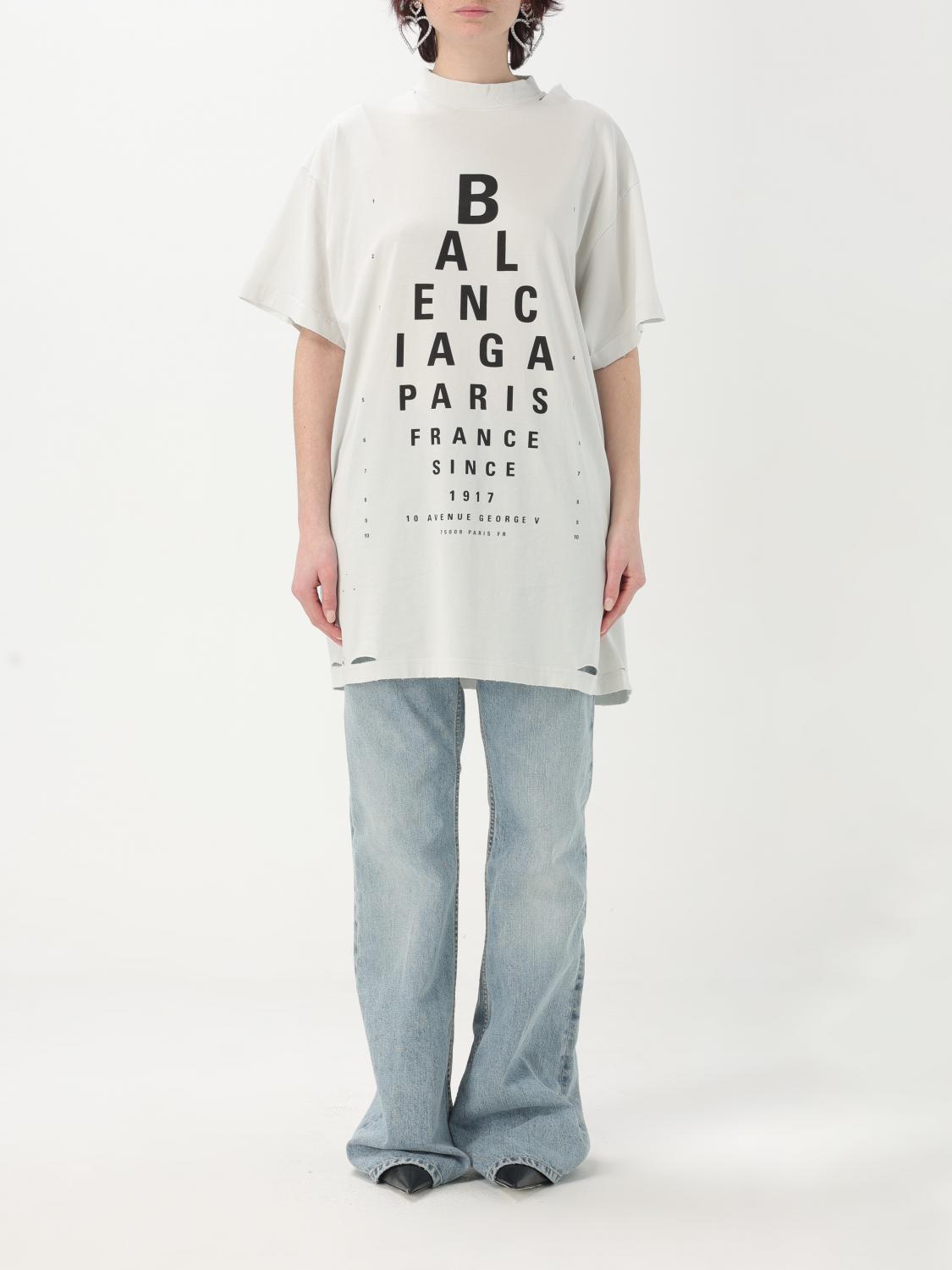 BALENCIAGA T-shirt oversize con logo