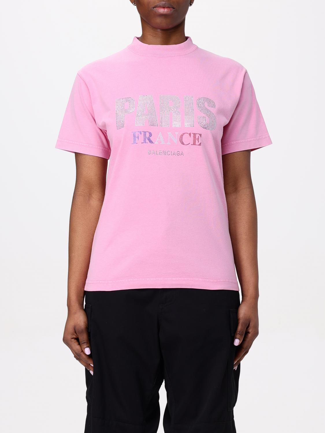 Balenciaga T-Shirt Woman color Pink