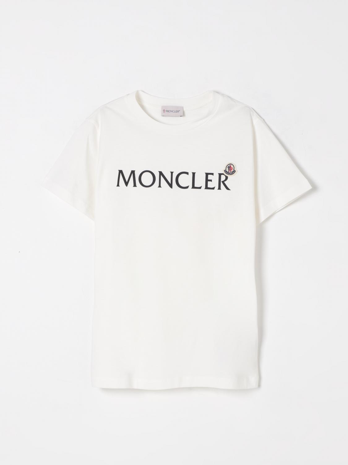 MONCLER T-Shirt Kinder Farbe Weiß