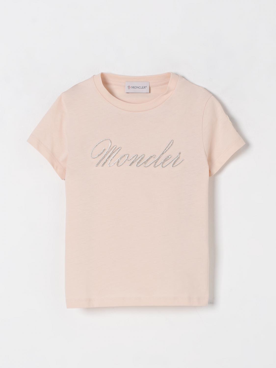 MONCLER T-Shirt Kinder Farbe Puder