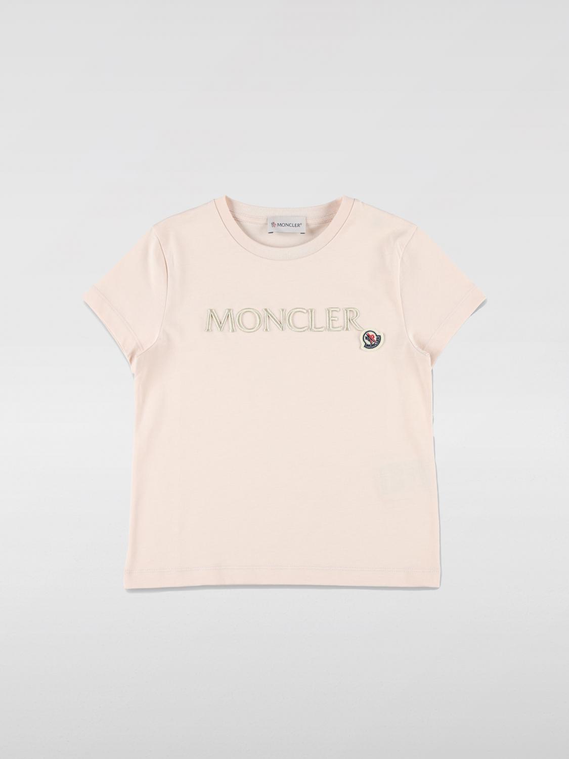 Moncler T-shirt Kids Color Pink