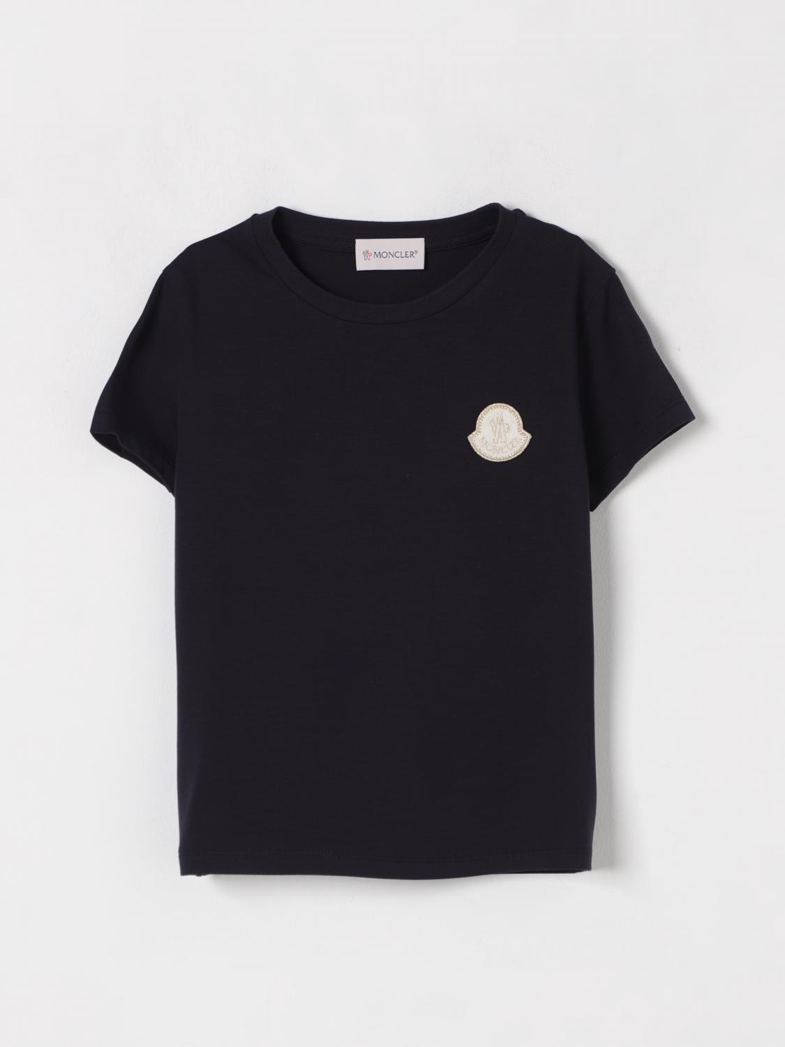 MONCLER T-Shirt Kids color Navy