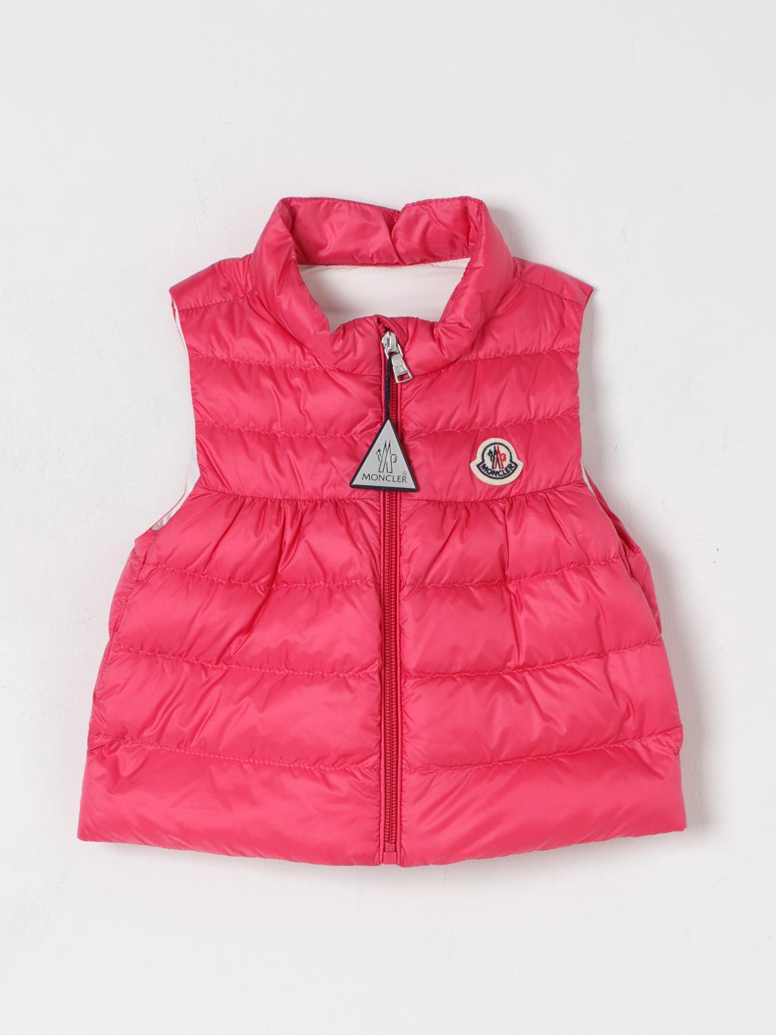 MONCLER MONCLER Vestcoat Kids color Fuchsia　MONCLER ベストコート キッズカラー フューシャ