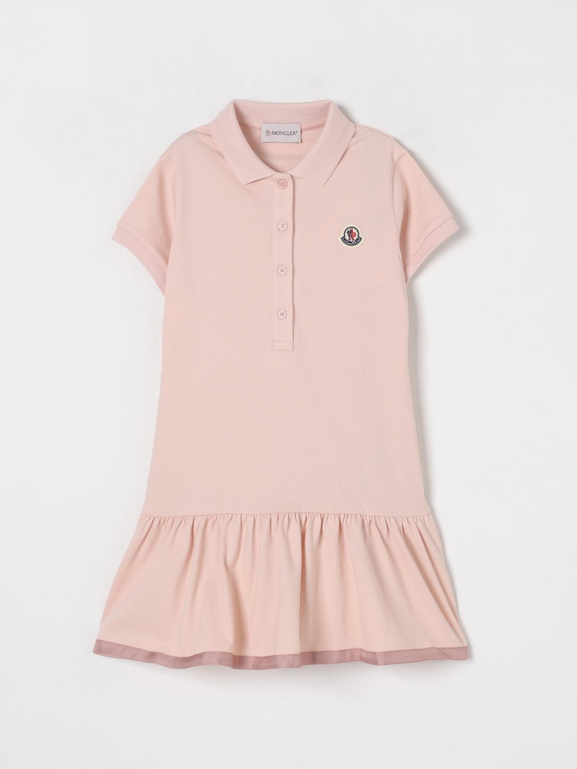 MONCLER Dress Kids color Pink　MONCLER ドレス キッズカラー ピンク MONCLER