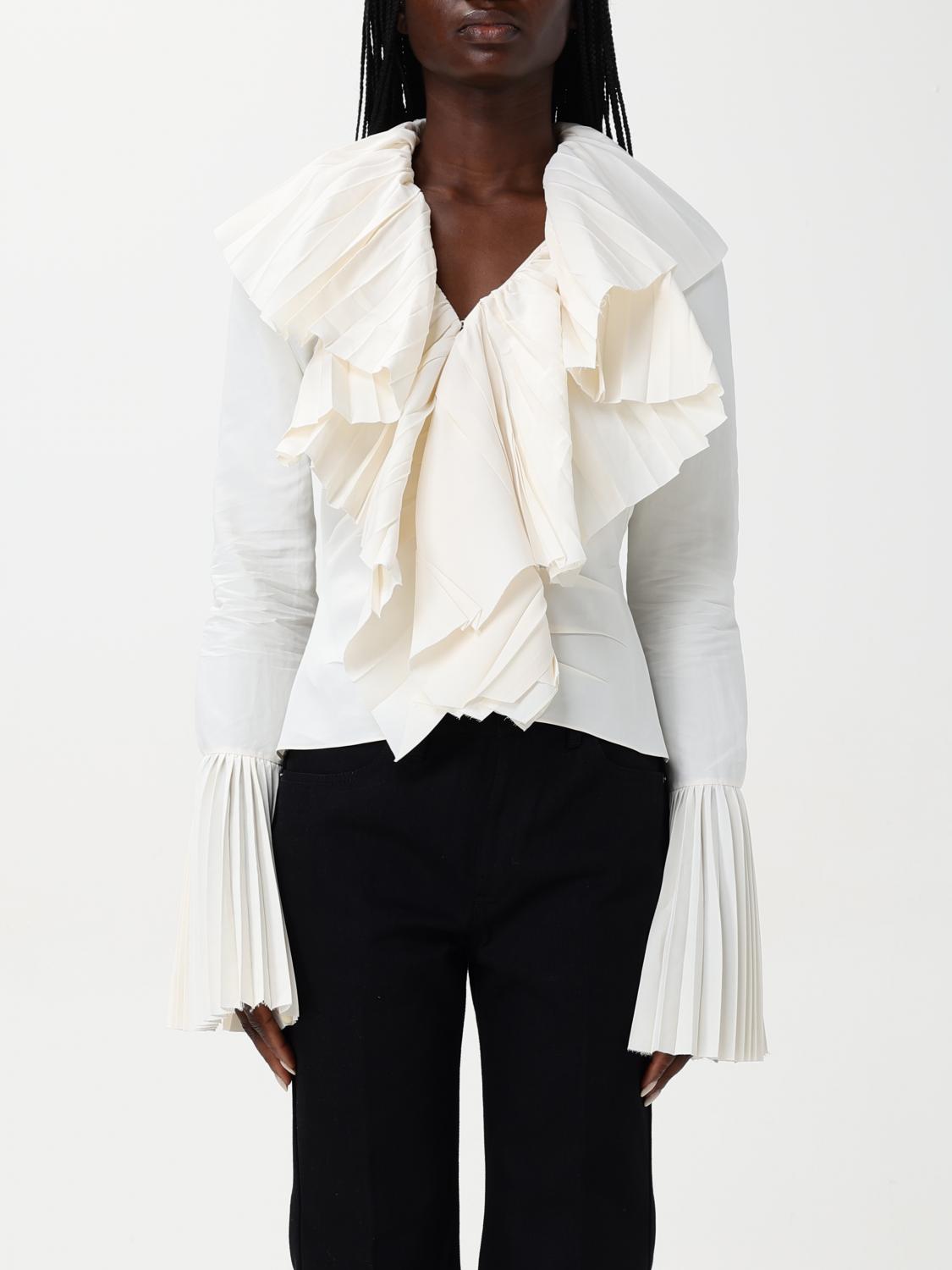 Alexander Mcqueen Blazer Woman Color Beige In Beige