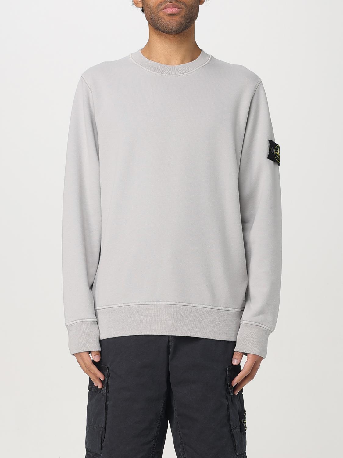 Stone Island Sweatshirt  Men Color Grey 1 In Grey 1