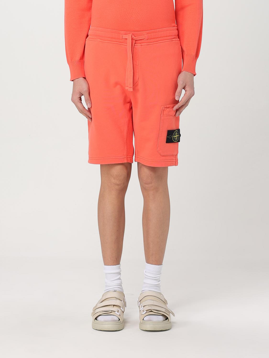 Stone Island Short Men Color Red In Red
