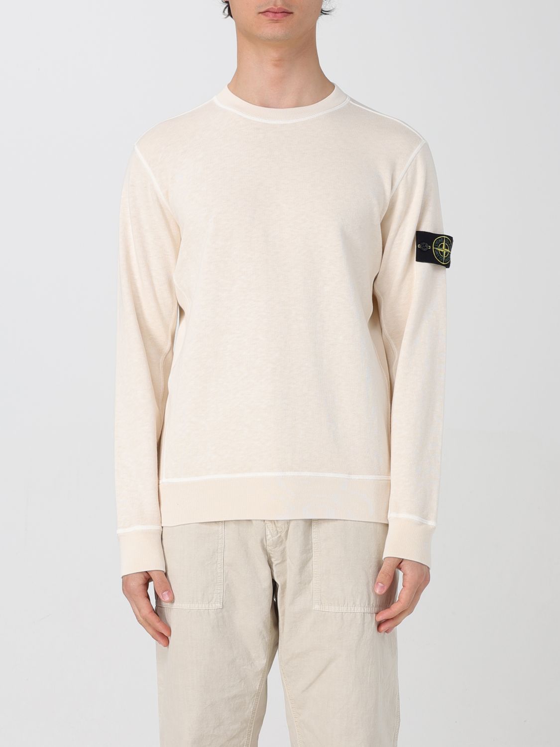 Stone Island Sweatshirt  Men Color White