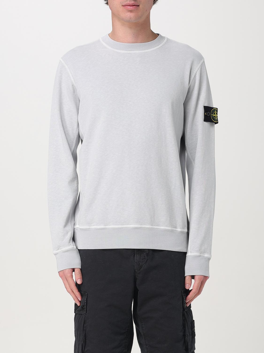 Stone Island Sweatshirt 6100044 In Cotton In Grey