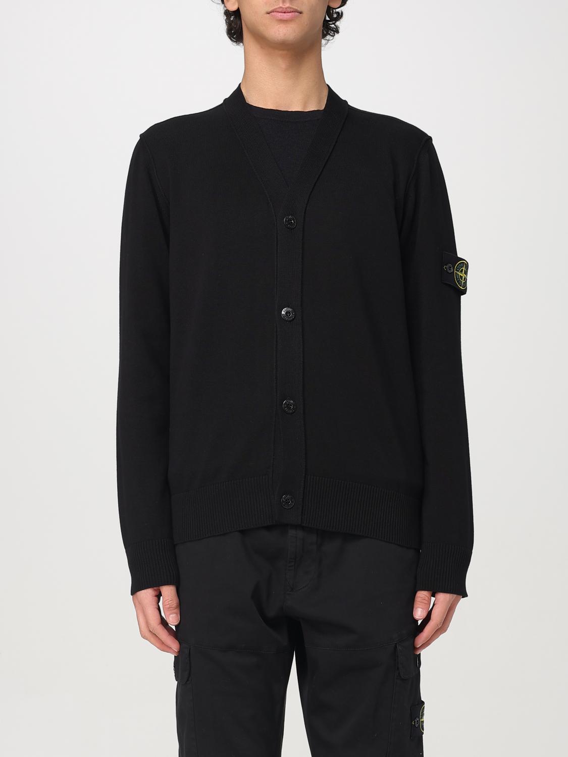 Cardigan STONE ISLAND Men color Black