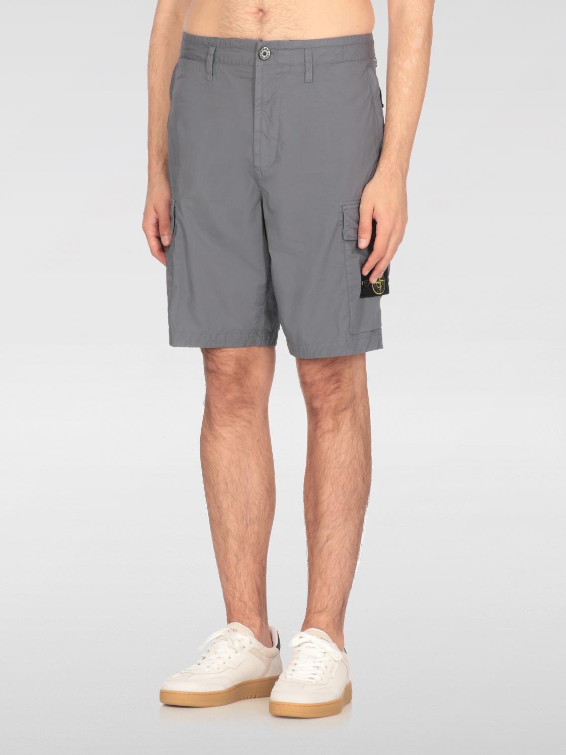 Stone Island Short  Men Color Navy In Blue