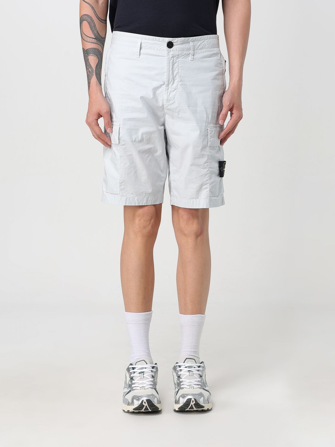 Stone Island Short  Men Color Sky In Blue