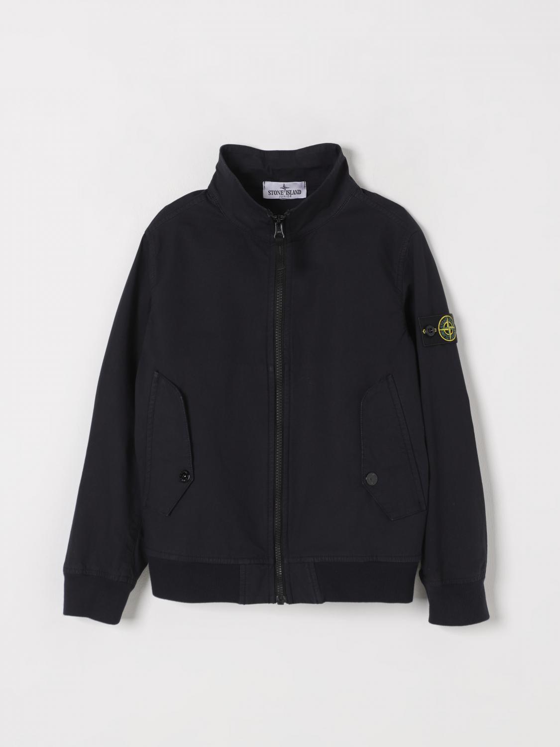 Stone Island Jacket  Junior Kids Color Black In Black