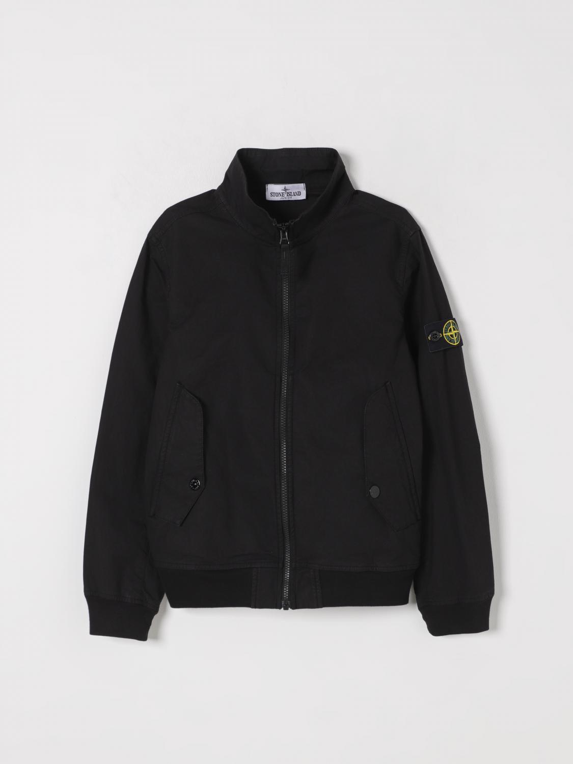 Stone Island Jacket Junior Kids Color Navy In Navy