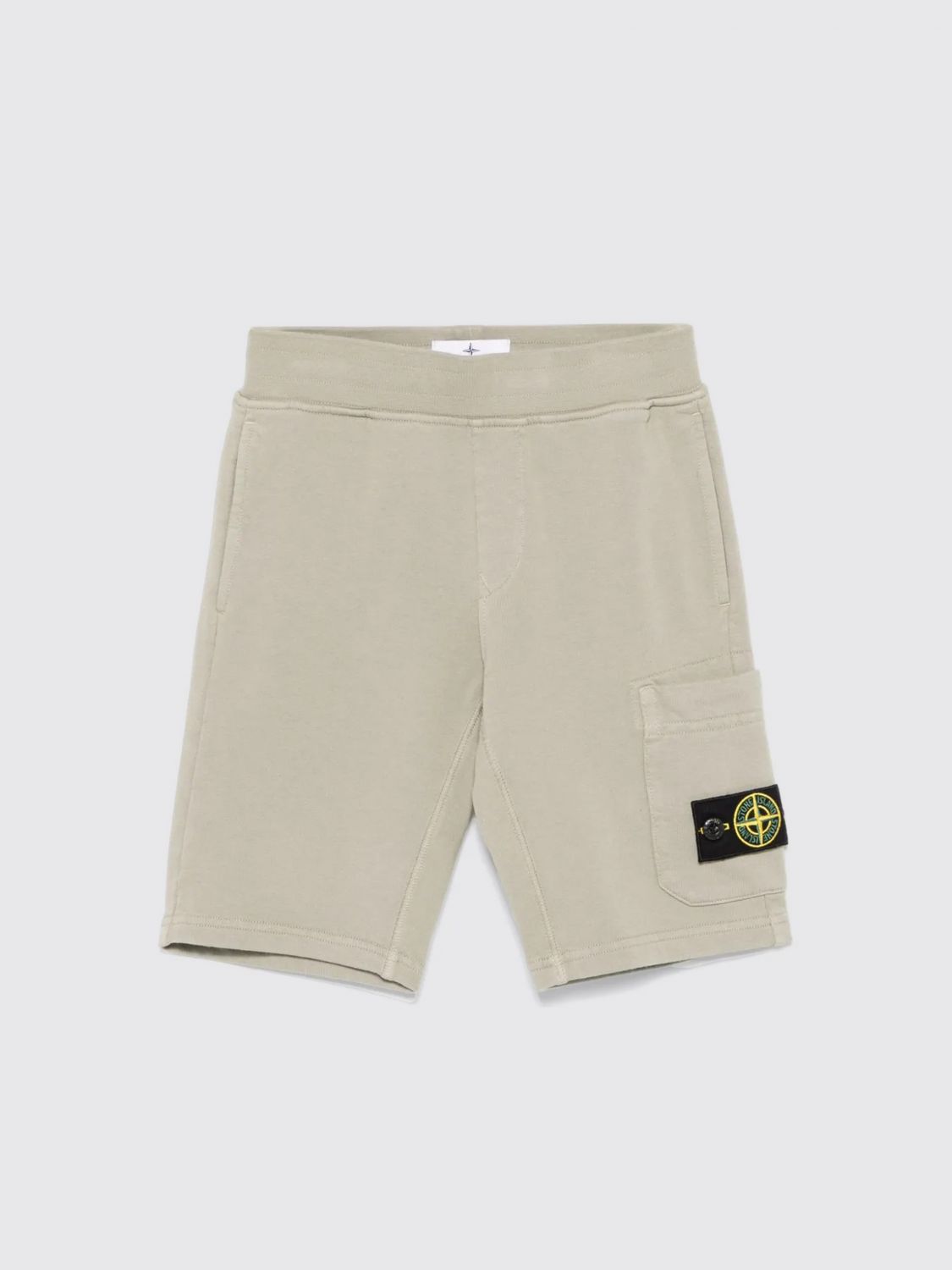 Stone Island Shorts Junior Kids Color Brown In Brown