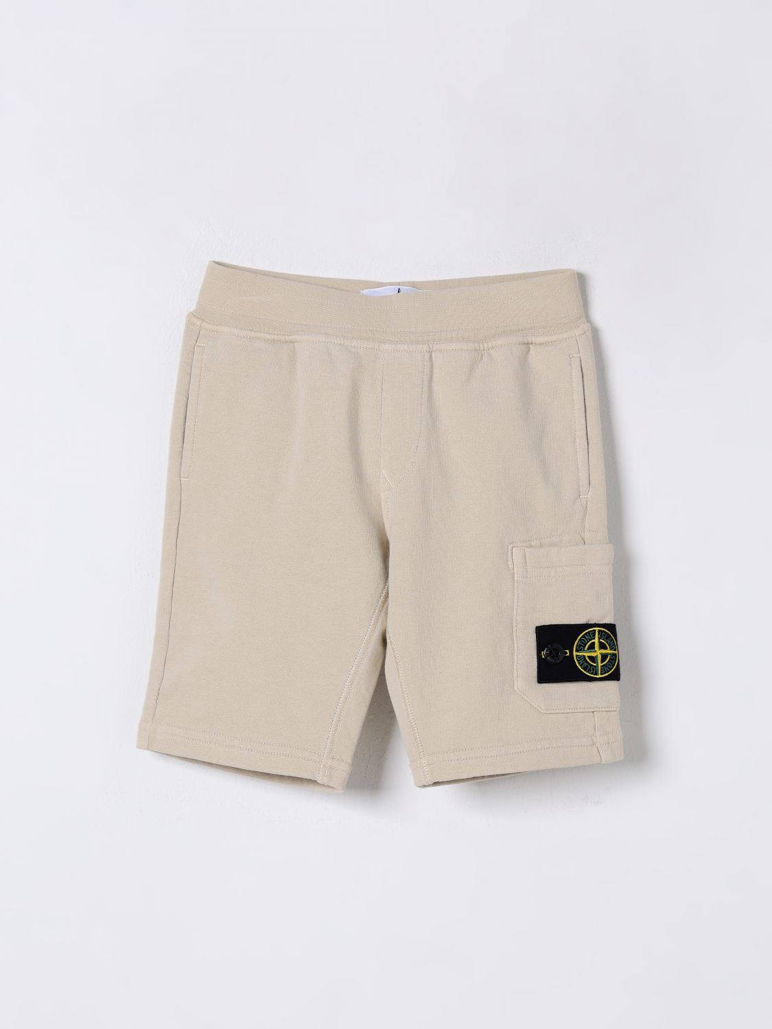 Stone Island Shorts Junior Kids Color Sand In Sand