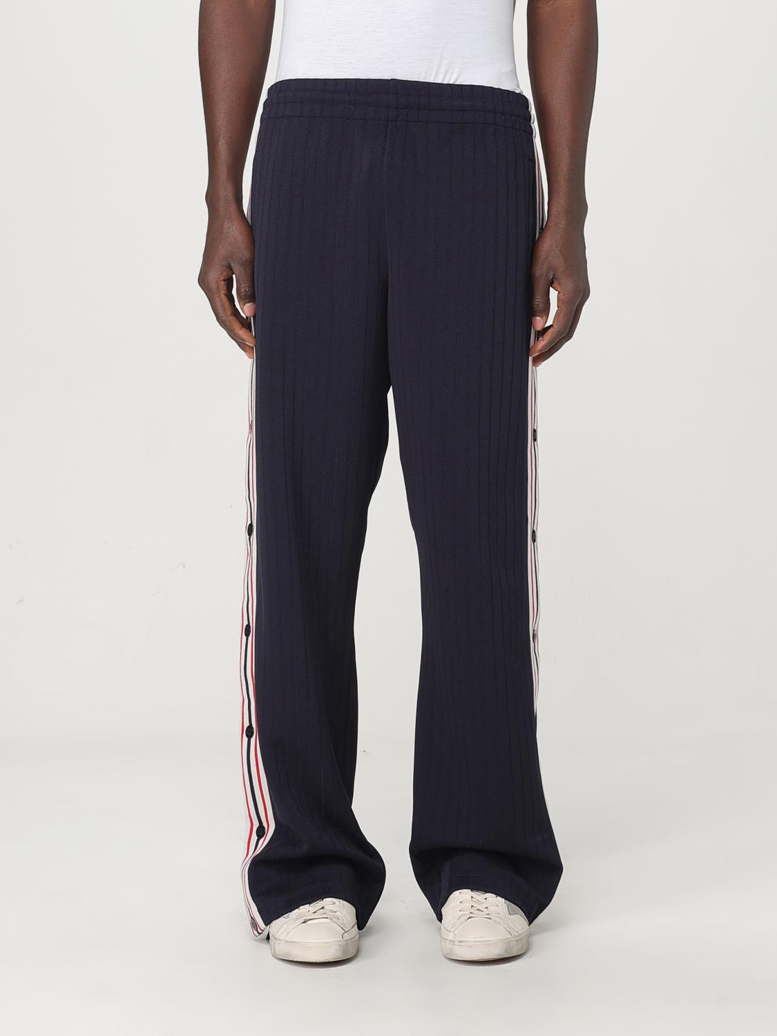 Golden Goose Wide-leg Jersey Trousers In Blue