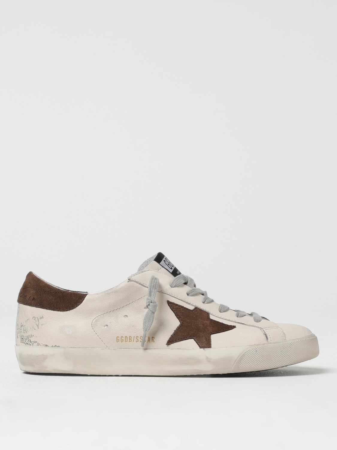 Golden Goose Unisex Super-star Low Top Sneakers In White