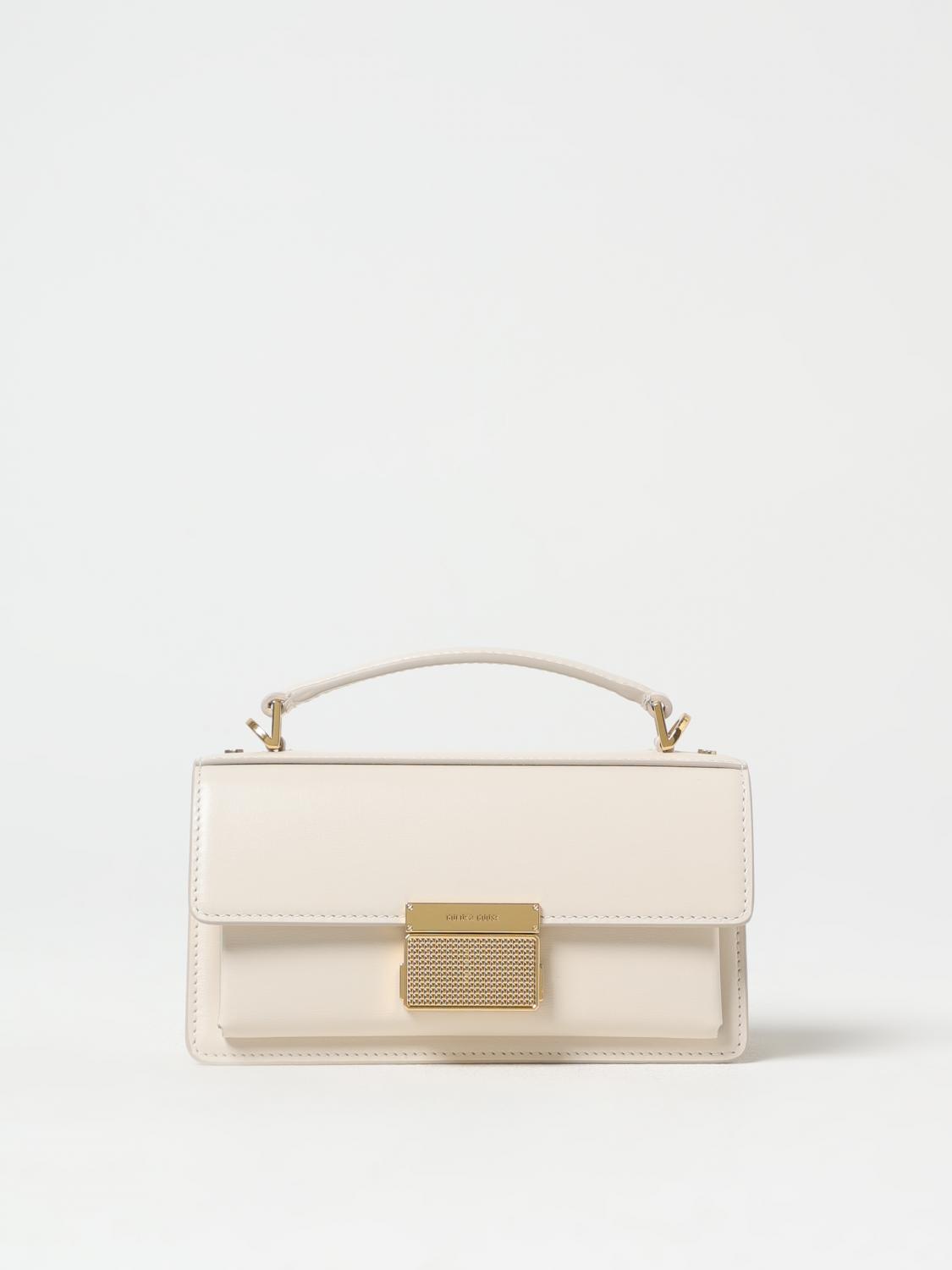 Golden Goose Venezia Small Flap Leather Crossbody Bag In Butter