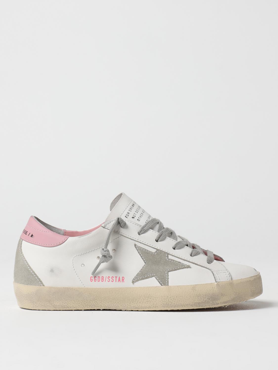 Shop Golden Goose Sneakers Woman Color White