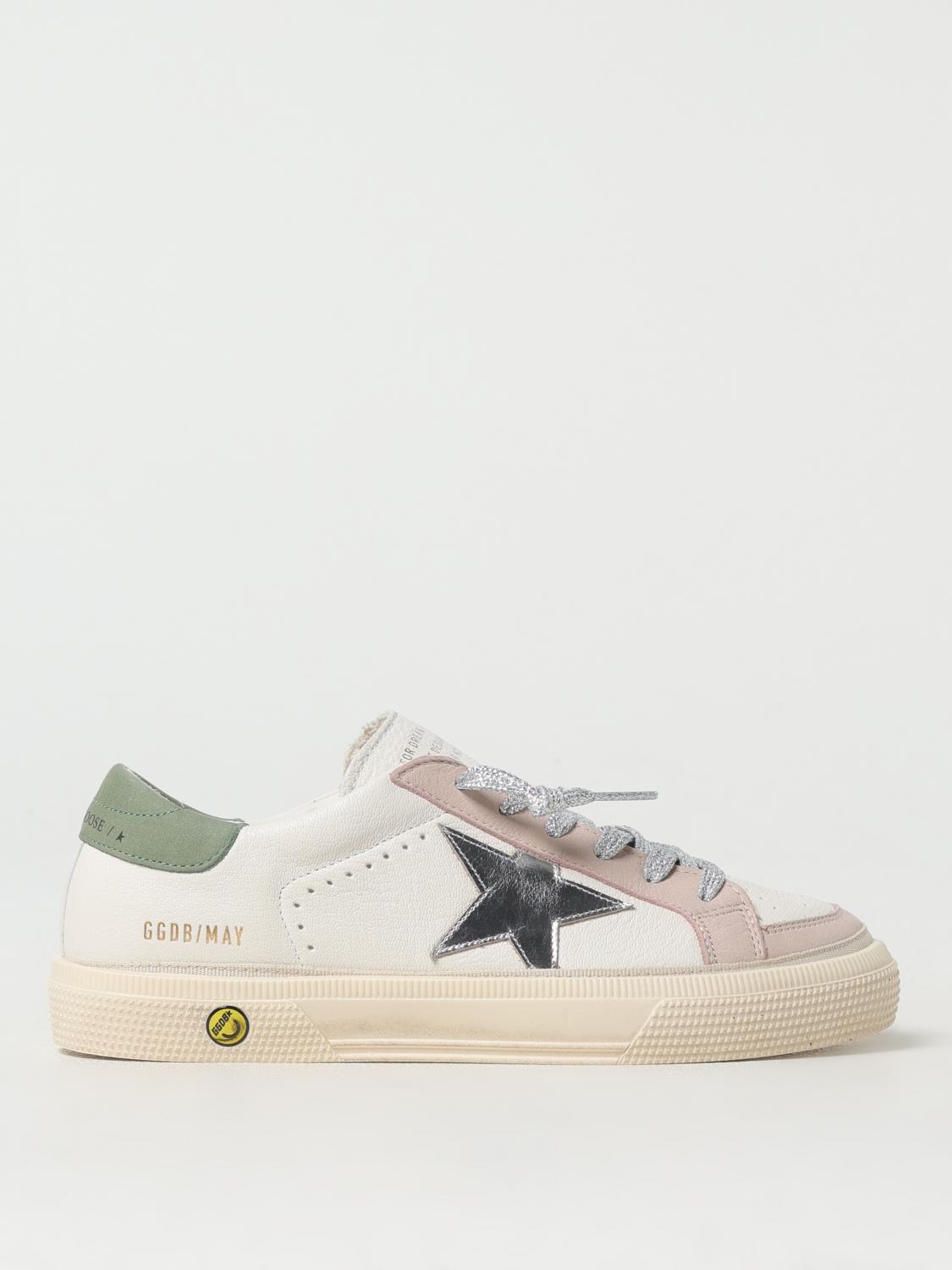Golden Goose Sneakers Kids Color White In White