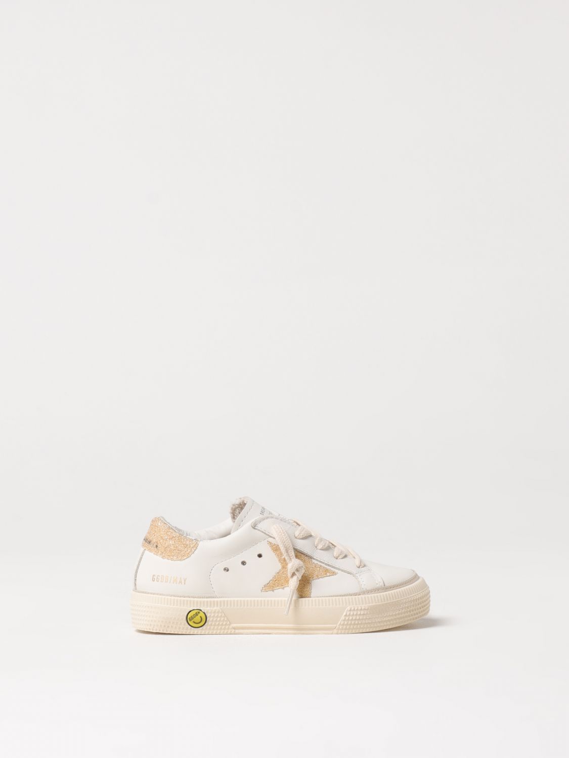 Shop Golden Goose Sneakers Kids Color White