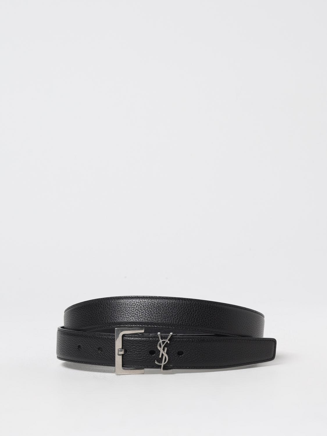 Saint Laurent SAINT LAURENT Belt Men color Black　サンローラン ベルト メンズ カラー ブラック