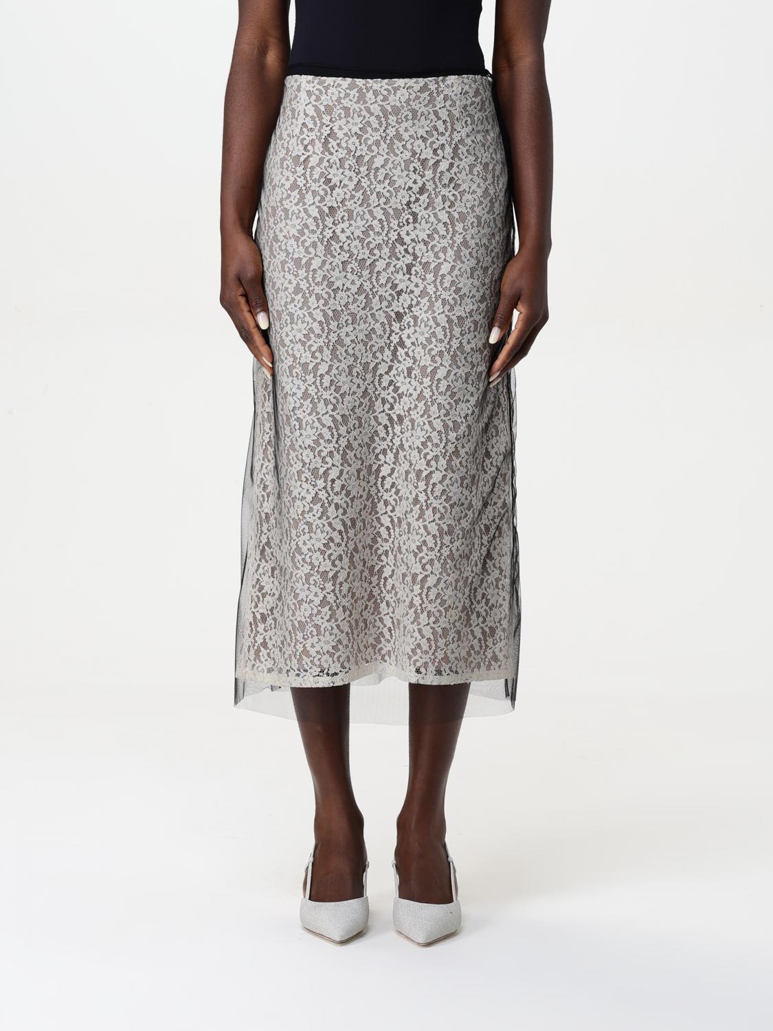 Fendi Damen Weiß Skirt Woman Color