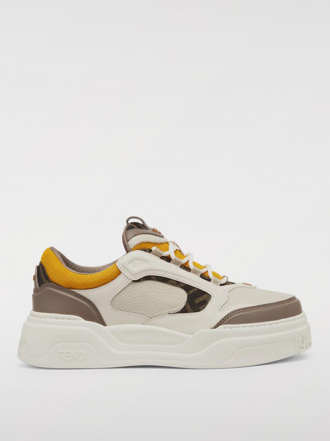Fendi Herren Braun Sneakers Men Color