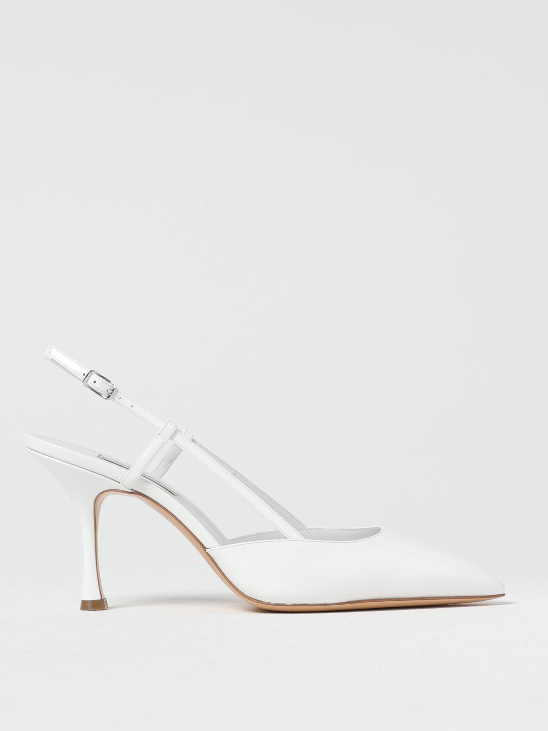 Casadei 80mm Winnie Bride Pumps In White