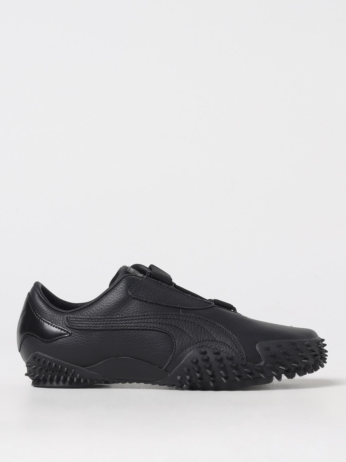 Puma Mostro Leather Sneakers In Schwarz