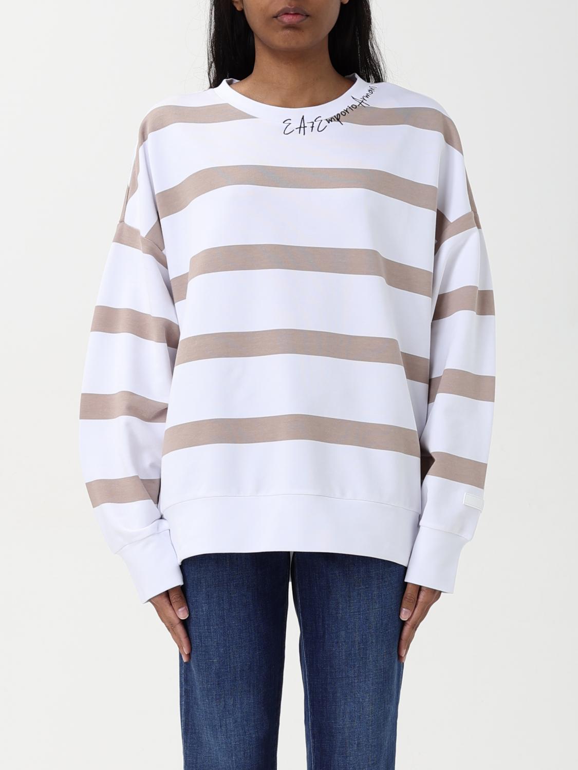 EA7 SWEATSHIRT EA7 WOMAN COLOR BEIGE 425221022