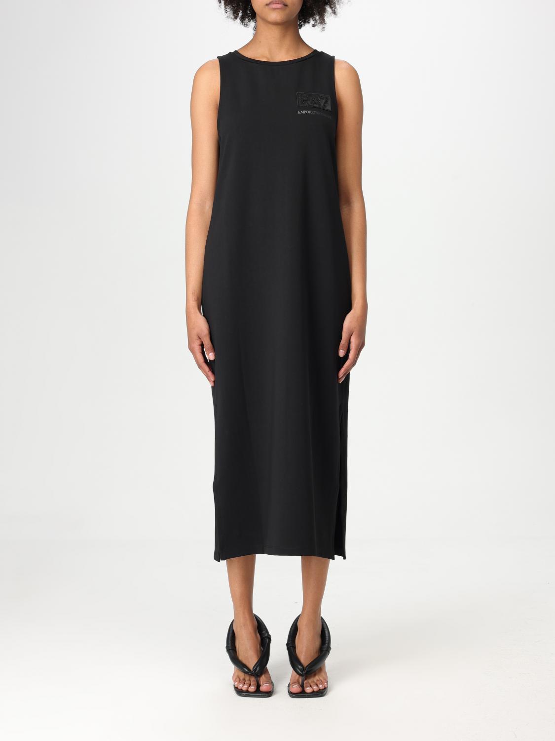 EA7 DRESS EA7 WOMAN COLOR BLACK 425226002