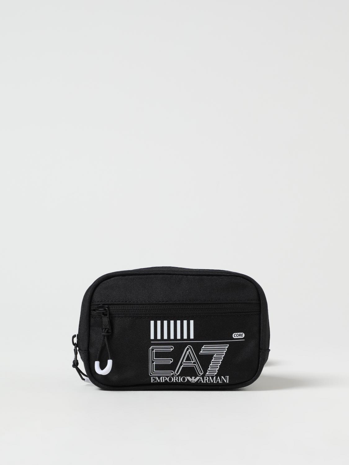 Ea7 Shoulder Bag  Men Color Black In Black