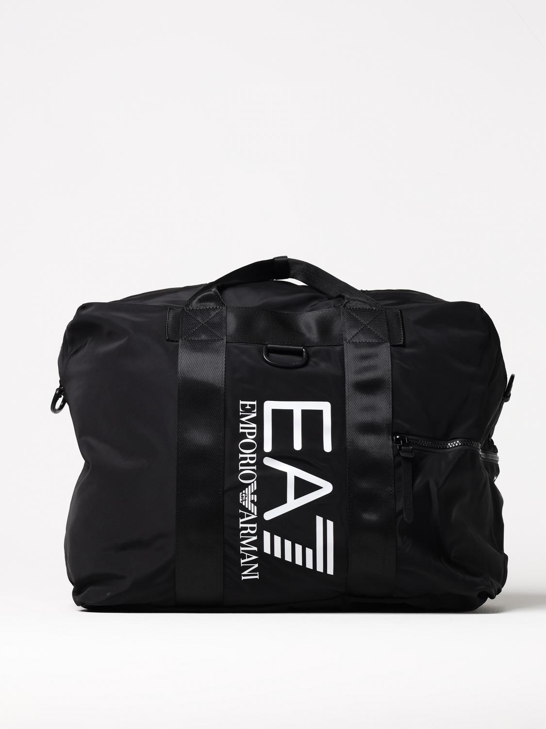 Ea7 Travel Bag  Men Color Black In Black